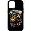 Animal Rock & Roll Graphic Concert Punk Custodia per iPhone 12/12 Pro Rottweiler Heavy Metal Dog Rocker Angry Music Concert Punk