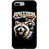 Animal Rock & Roll Graphic Concert Punk Custodia per iPhone 7 Plus/8 Plus Raccoon Heavy Metal 80s Animal Rock N Roll concerto di musica