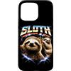 Animal Rock & Roll Graphic Concert Punk Custodia per iPhone 15 Pro Max Sloth Heavy Metal 80s Rock Music Metalhead Chitarra Elettrica