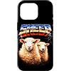 Animal Rock & Roll Graphic Concert Punk Custodia per iPhone 16 Pro Sheep Heavy Metal anni '80 Animal Rock Music Concert Rock N Roll