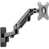 RICOO Supporto monitor muro S4411 Girevole Inclinabile Schermo PC 17-27 (43-69 cm) Staffa TV universale Televisore LED Curvo VESA 75 x 75 100 x 100