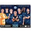 EURO PUBLISHING: Calendario Orizzontale Inter 2025 - Edizione da Collezione - cm