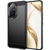 BCASE CUSTODIA B-CASE TPU SILICONE COVER CASE PER HONOR 200 CARBON METAL BLACK