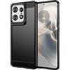 BCASE CUSTODIA B-CASE TPU SILICONE COVER CASE PER MOTOROLA EDGE 50 NEO CARBON METAL BLACK