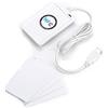 Fafeicy Lettore e Scrittore NFC RFID 13.56 MHz per Schede IC, Distanza Lettura 50mm, Include 5 Carte IC e Velocità 424 kbps