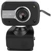 Tosuny Web cam USB da 12 MP, webcam LED a visione notturna a 360 ° PC con MIC per MSN/ICQ/Skype