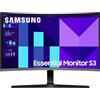 Samsung Essential S3 S27D392GAU - S39GD Series - LED-Monitor - gebogen - 68.6 cm (27)