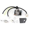Fdit Carburatore di Kit Tubo Carburante carburatore Kit di Ricambio carburatore Adatto per GX31 GX22 FG100 Fresa Little Wonder Mantis 16100 ZM580