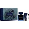 Narciso Rodriguez For Him Bleu Noir Eau de Parfum 100 ml Cofanetto + Shower Gel 50 ml + Travel Spray 10 ml - Fragranza Uomo