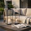 MIlani Home BRIGITTE - lanterna in vetro e acciaio