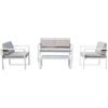 MIlani Home DEXTER - salotto da giardino in alluminio