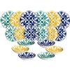 Tognana Servizio da Tavola Madison Majolica Confezione 18 Pezzi