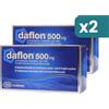Daflon 500mg Bipacco Per Insufficienza Venosa 2x120 Compresse Rivestite Con Film