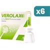 Verolax Glicerina 6.75g Confezione multipla Trattamento Stitichezza Adulti 6x6 Microclismi