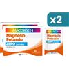 Massigen Bipacco Magnesio Potassio Zero Zuccheri Integratore Salino 2x30 Buste