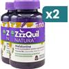 Vicks Zzzquil Natura melatonina per sonno e insonnia 2x60 pastiglie gommose