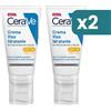 Cerave Crema Viso Idratante Spf30 Per Pelle Da Normale A Secca 2x52ml
