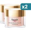 Eucerin Hyaluron Filler + Elasticity Bipacco Crema Giorno Rose Spf30 2x50ml