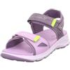 Superfit Criss Cross Sandal, LILA/GIALLO 8500, 34 EU
