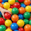 LittleTom Dalla Nascita: 100 Palline Piscina Bambini - 7cm Sfere Plastica Colorate Sicure Senza BPA - Gioco Educativo Neonato - Accessori Tenda Box Casa Giardino Interno Esterno Prima Infanzia