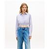 Tommy Hilfiger Camicia regular fit corta con fondo elastico Donna