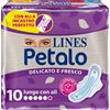 Lines petalo blu assorbente lungo con ali 10 pezzi - LINES - 978847109