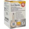 PIC Strisce misurazione glicemia pic gluco monitor 25 pezzi - PIC - 974967212