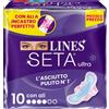 Lines seta ultra assorbenti ali dwct 10 pezzi - LINES - 985649108