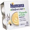 Humana merenda vaniglia 4 vasetti da 100 g - HUMANA - 945098945