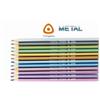 Set 12 Matite colorate - colori Metallizzati