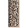 GUESS Sciarpa Leopardata in Poliestere, Stone, 70 x 180 cm