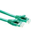 ACT Verde 10 metri di cavo patch U/UTP CAT6 a livello di componente con connettori RJ45