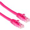 ACT Rosa 20 metri di cavo patch U/UTP CAT6 snagless con connettori RJ45. Cat6 u/utp snagless pk 20,00m (IS1820)