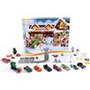 Hot Wheels Calendario dell'Avvento Hot Wheels con sorprese per 24 giorni, veicoli e accessori