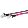 MetzConnect METZ CONNECT 1308453002-E Cavo di rete 3 m Cat6a SF/UTP (S-FTP) Magenta (1308453002-E)