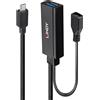 LINDY 5m USB 3.2 Gen 1 C/A Aktivverlängerung
