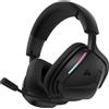 Corsair Void V2 Max Cuffie da gioco Bluetooth senza fili, Colore: Nero