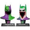 McFarlane Toys Batman DC Direct Mini-Replica 1/3, confezione da 2: maschere di Batman Hush & Knightfall (Jokerized) (Gold Label) 18 cm