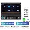 StarTech Autoradio MP5 - 1-DIN Android 13 - Touchscreen da 17,8 cm - Risoluzione 1024×600 - ROM da 64 GB - Porte 2×USB + USB-C - Potenza di uscita 4×45 W - Comandi al volante