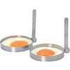 KitchenCraft Kitchen Craft Set 2 anelli per uova in acciaio INOX
