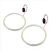 Fydun Angel Eyes, 1 Paio COB Occhi Faro LED Auto Fari ad Anelli Halo Angel Eye Fari COB Chips Luce Bianca 12V per Auto Moto(110mm)