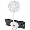 Ventilatore portatile magnetico in plastica riciclata Ventio personalizzate o neutre