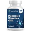 Magnesio Complex 5 in 1 con Bisglicinato Per ridurre stanchezza e aff