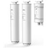 Aora Set di Filtri Dell'acqua di Ricambio Neues Wasser Group - Sistema Mobile ad Osmosi Inversa Senza Collegamento Idrico Fisso, Sedimenti Pac e Set di Filtri al Carbone Cf Con Membrana