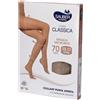 Sauber Collant Open Toe Maglia Microrete 70 Den Colore Neutro Beige 4 Linea Classica 1 pz Altro