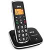 SPC Comfort Kaiser - Telefono cordless per Anziani con tasti e numeri XL, Suono extra-amplificato, 2 Memorie Dirette, Agenda e Vivavoce