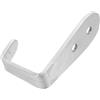AUTSUPPL 2 ganci resistenti in acciaio inox per scaletta per letto a castello, staffe per una facile installazione, accessori di ricambio versatili per letto, compatibili con vari stili di scale