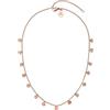 Purelei Malihini necklace (oro rosa) - Collana donna in resistente acciaio inossidabile - Collanina donna con ciondolo - lunghezza 40-45cm - Collana per un look personalizzato - impermeabile