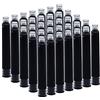 SIPLIV 35 cartucce d'inchiostro, 3,4 mm diametro foro penna stilografica calligrafia penna stilografica ricarica cartucce di inchiostro - nero