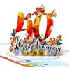 CUT POPUP.COM CUTPOPUP 40 Anniversario -Biglietto Auguri Matrimonio, Biglietto Anniversario, Biglietti Auguri 40 Anniversario, 3D Biglietto Anniversario Matrimonio Ber Benitore, Moglie (40th) US8-SD132.40IT